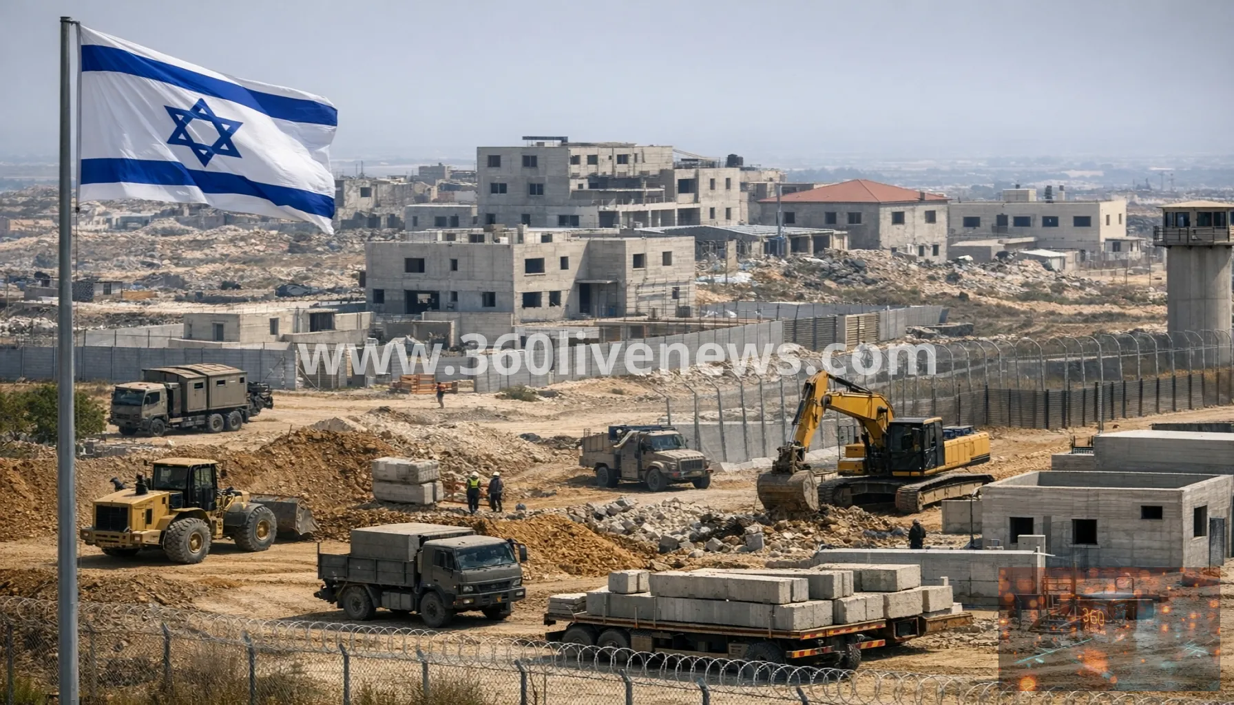 Israel advances Gaza settlement plans amid blocked recovery concerns