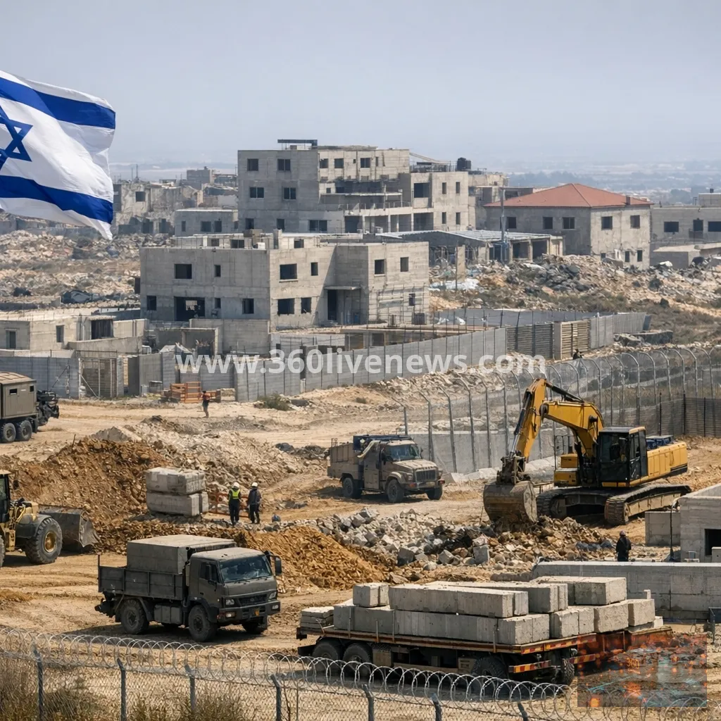 Israel advances Gaza settlement plans amid blocked recovery concerns