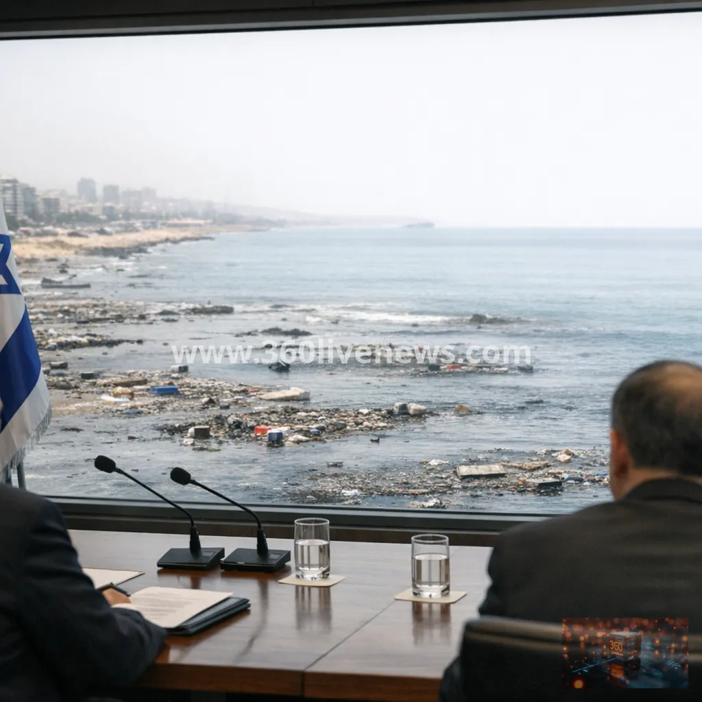 Gaza war waste is now affecting Israel's coastal waters, report says