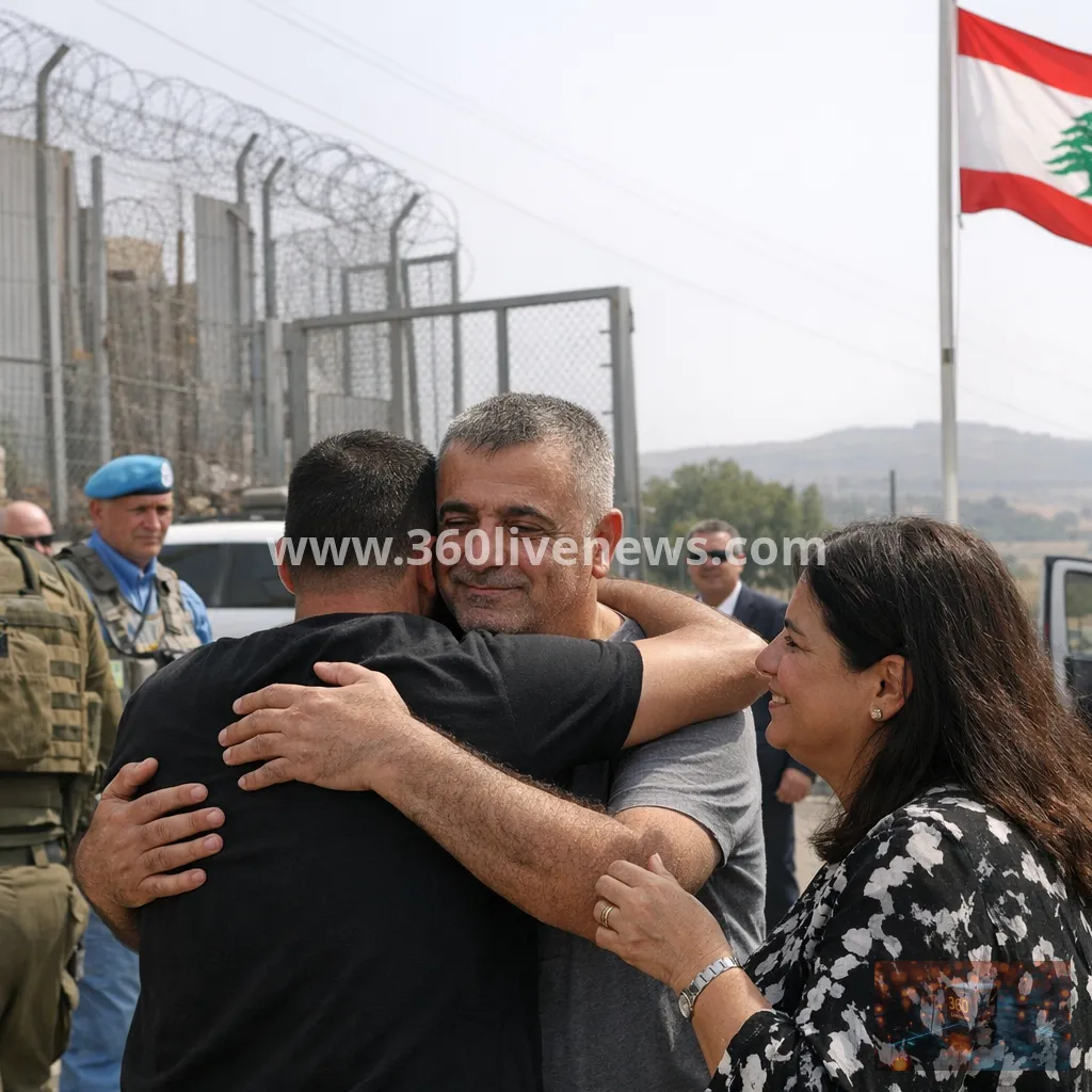 Israel detains Lebanese farmers in south Lebanon as civilian release continues
