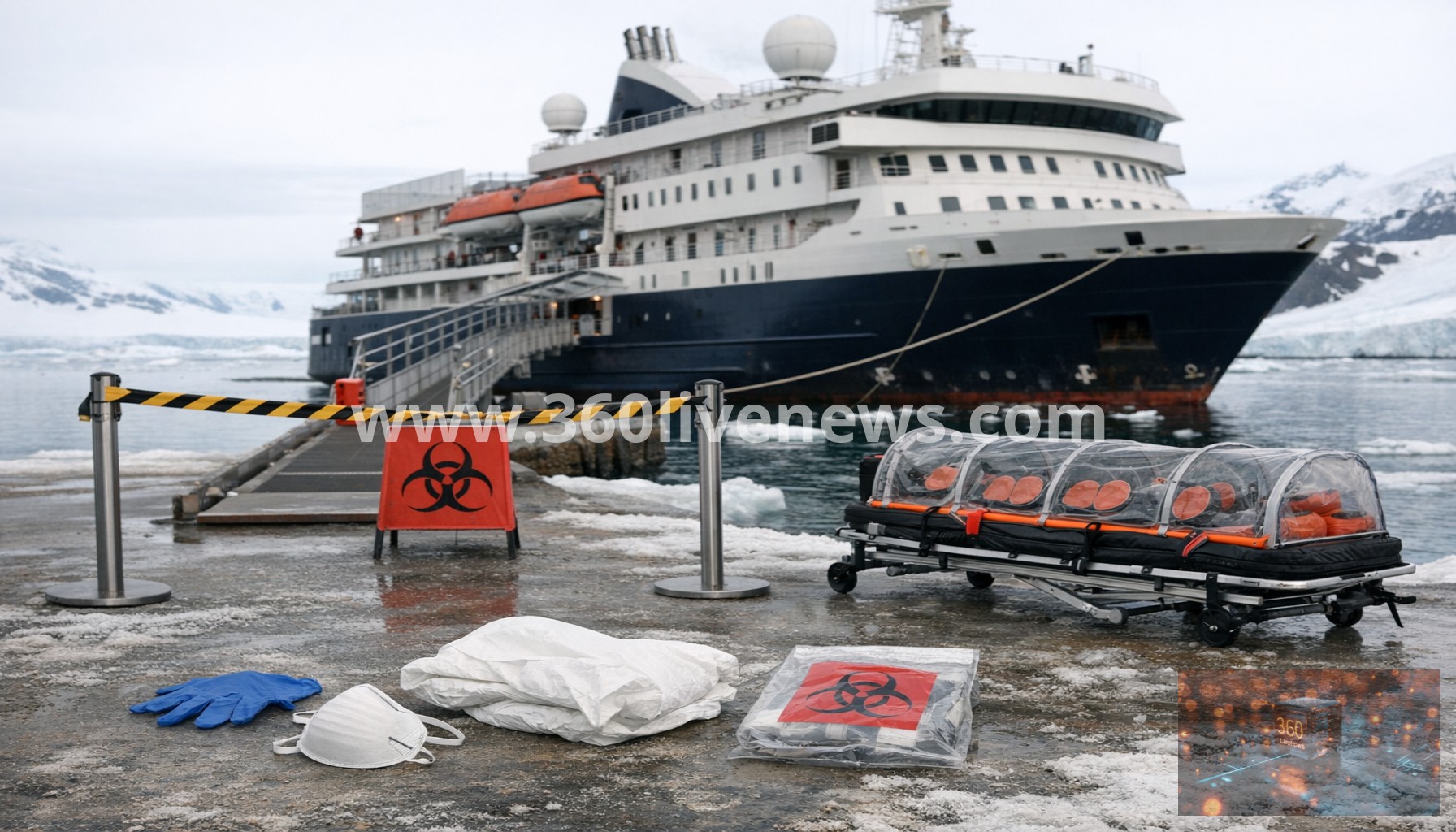 Hantavirus crisis reported aboard Hondius cruise ship