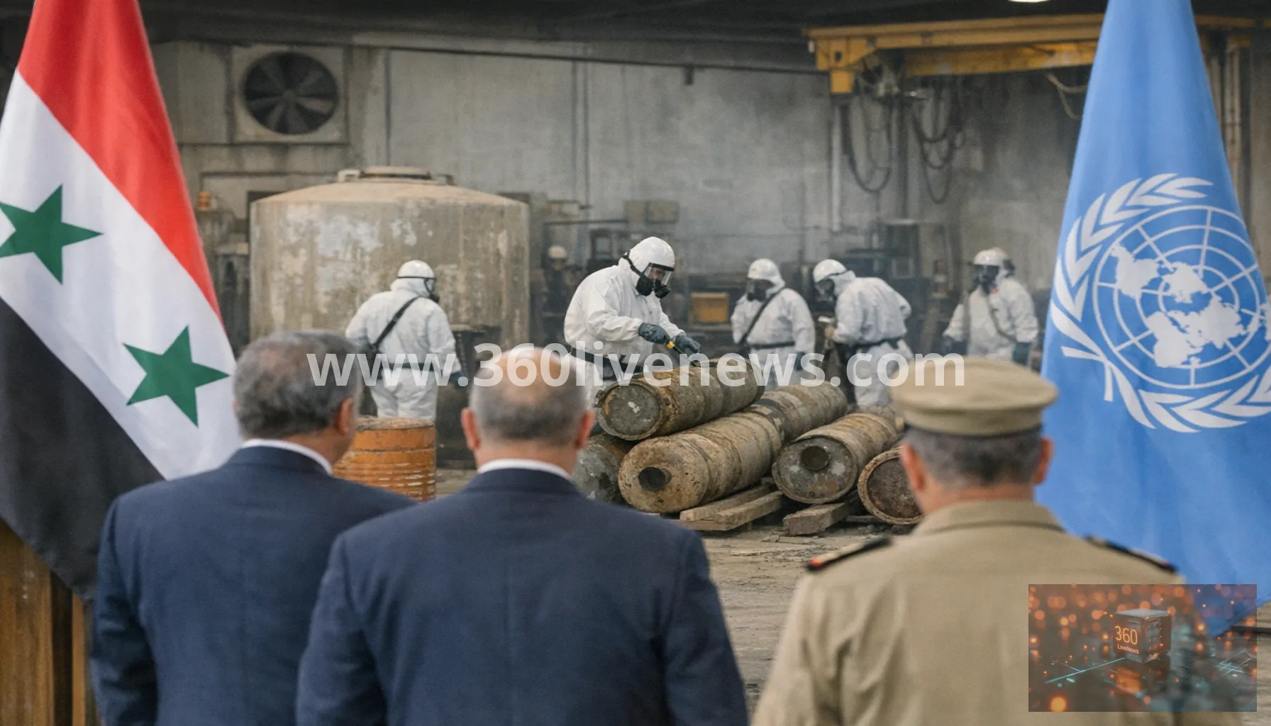 Syria begins destroying remnants of Assad-era chemical weapons programme
