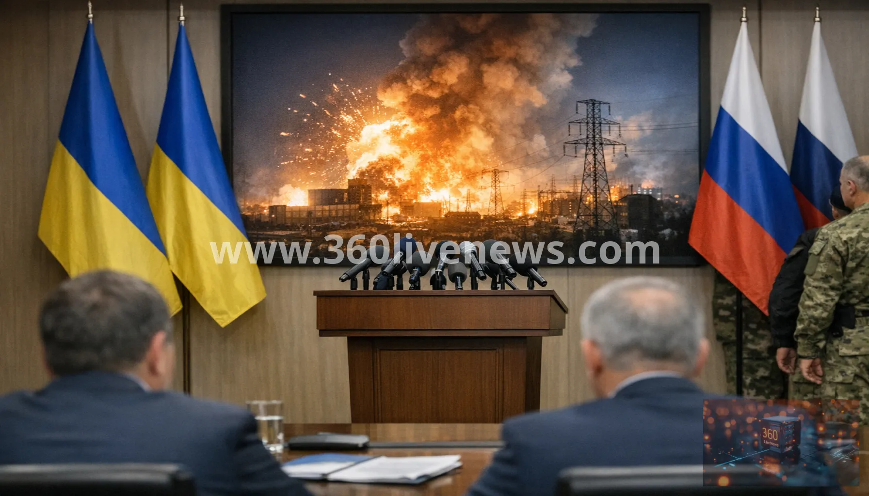 Russian missile and drone barrage kills at least 11 in Ukraine as energy sites hit