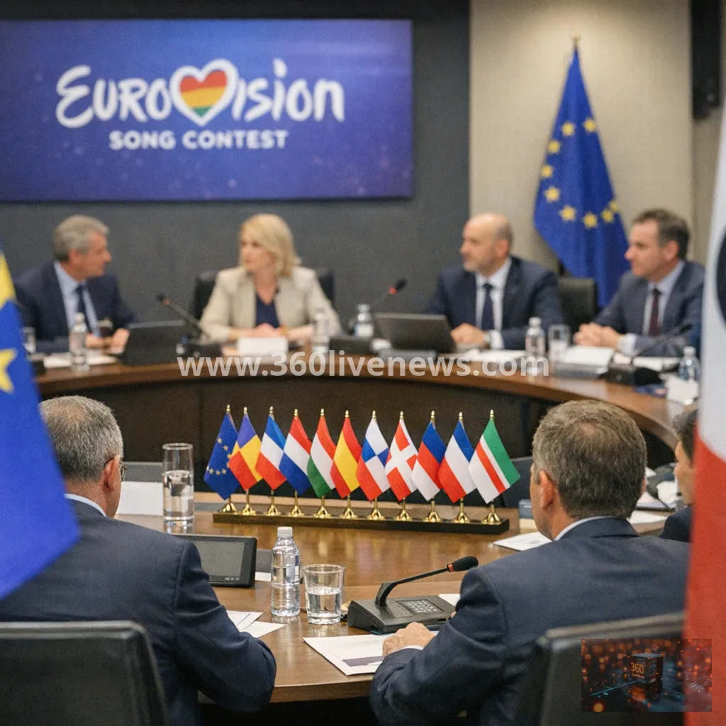 Eurovision changes hosting rules for broadcasters in states involved in armed conflict