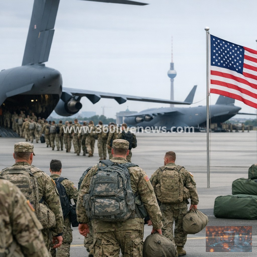 US to Withdraw 5,000 Troops from Germany Amid Trump-Merz Dispute