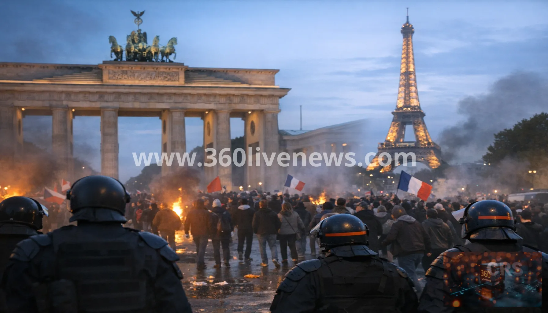 France braces for Halloween unrest as police deploy 70,000 officers