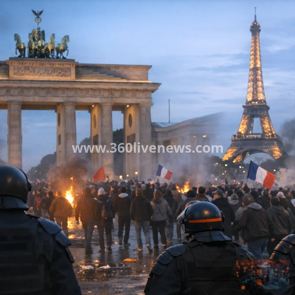 France braces for Halloween unrest as police deploy 70,000 officers