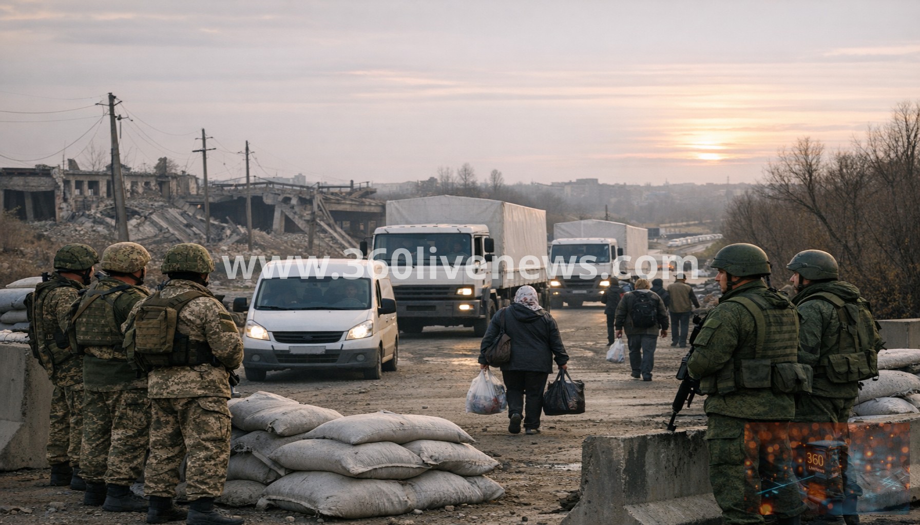 Russia and Ukraine agree to 32-hour ceasefire starting Saturday evening for Orthodox Easter humanitarian efforts