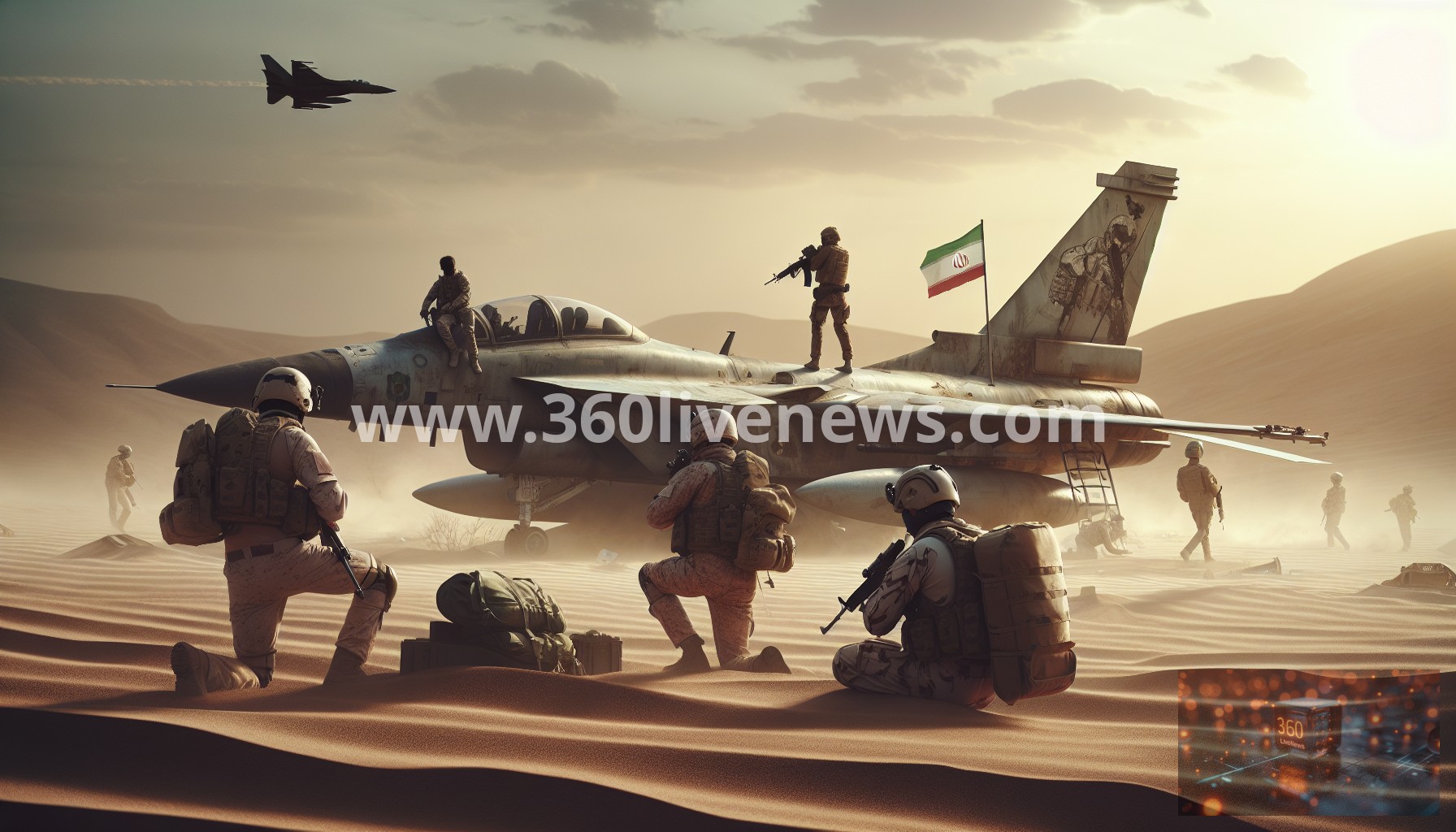 US and Iran forces race to recover missing crew member from downed F-15 warplane in Iran