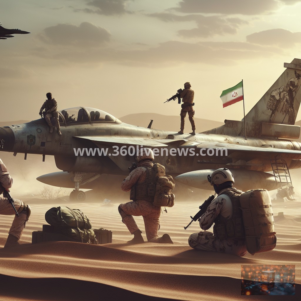 US and Iran forces race to recover missing crew member from downed F-15 warplane in Iran