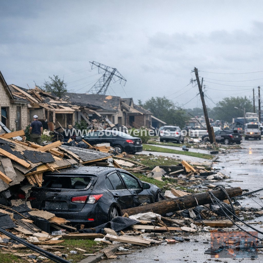 Powerful Storm Hits North Texas Causing Two Deaths and Widespread Power Outages
