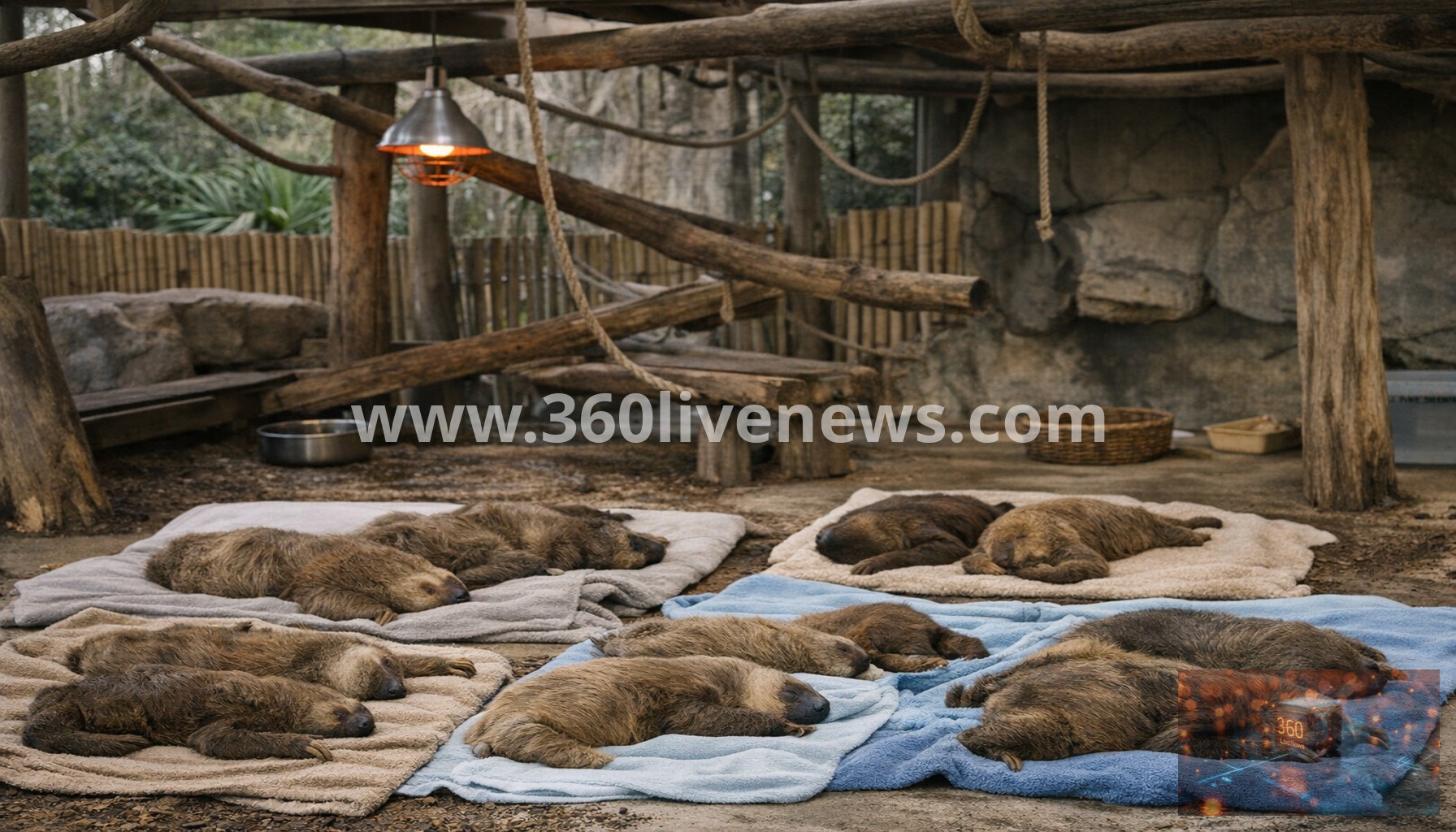 31 Sloths Die at Orlando Animal Attraction Due to Inadequate Heating