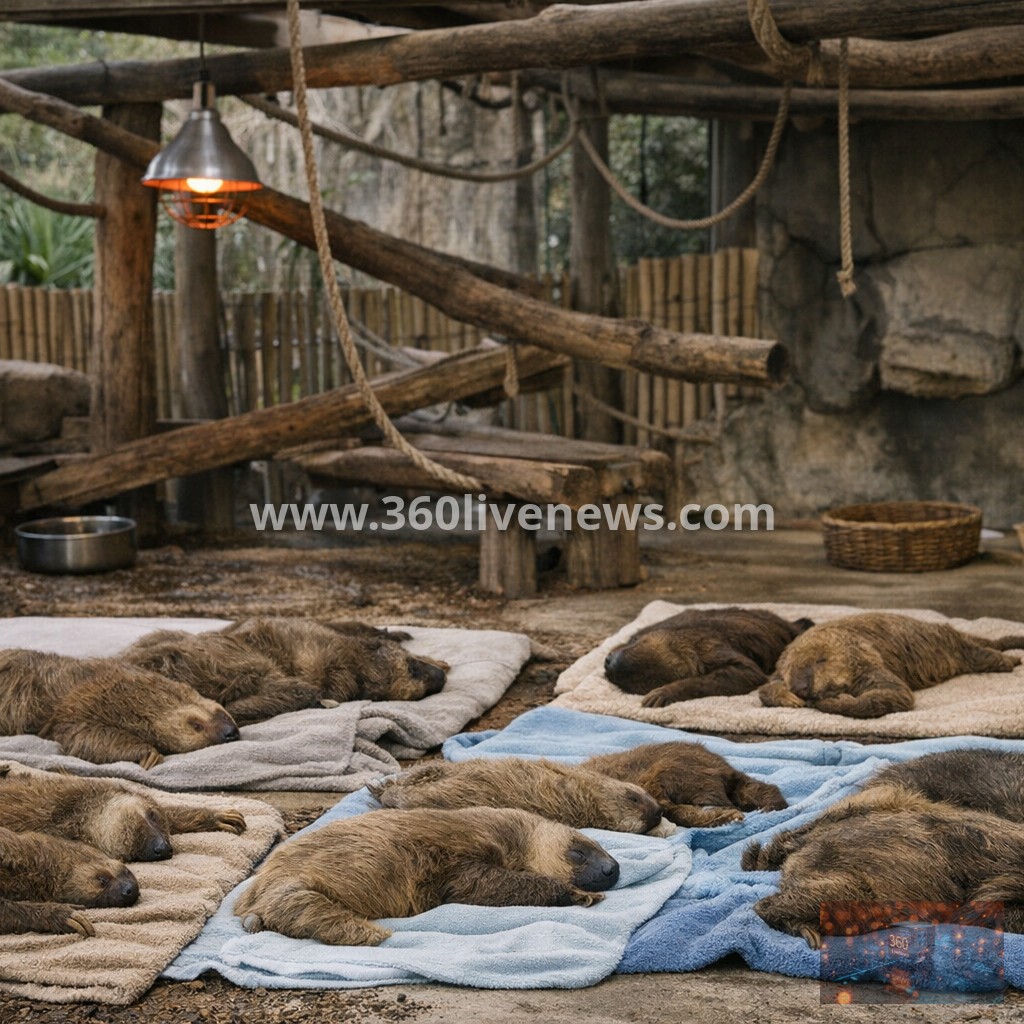 31 Sloths Die at Orlando Animal Attraction Due to Inadequate Heating
