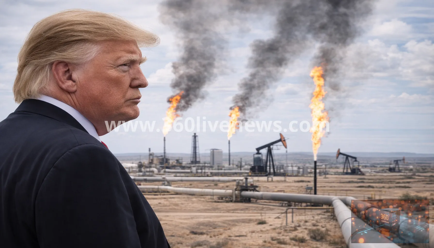 Trump moves to roll back US methane rules for oil and gas