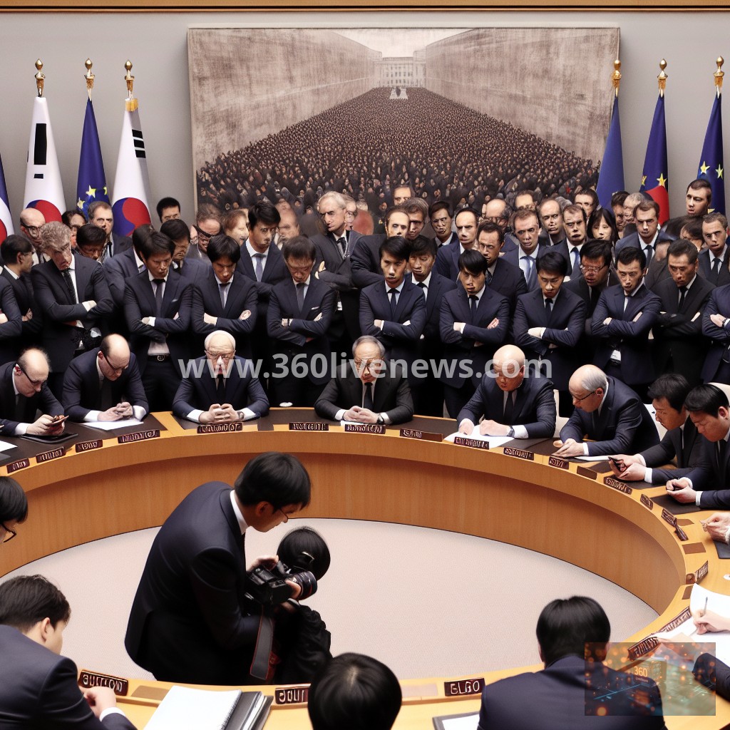 South Korean activists protest U.S. President Trump's NATO demands regarding the Strait of Hormuz