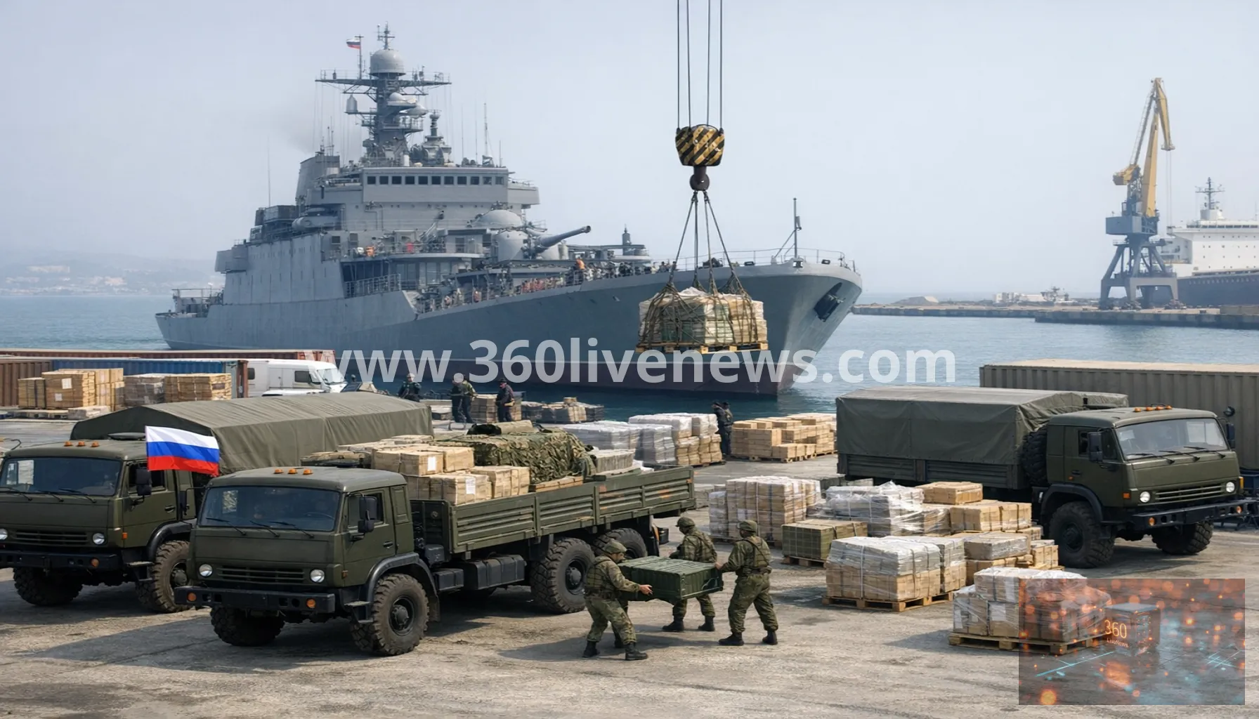 Russia resumes resupplying military bases in Syria under new deal