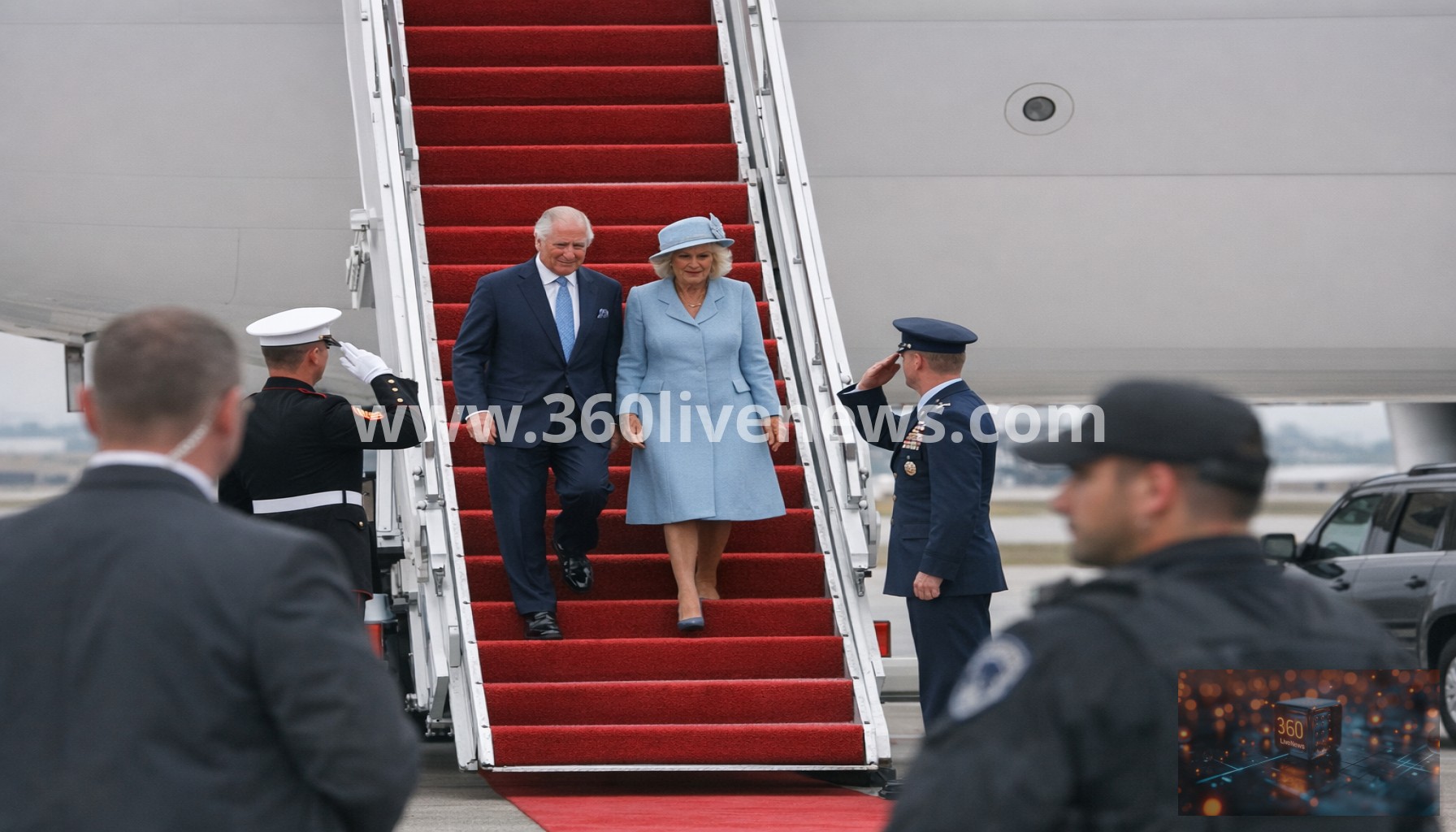 King Charles and Queen Camilla Proceed with US State Visit Amid Heightened Security