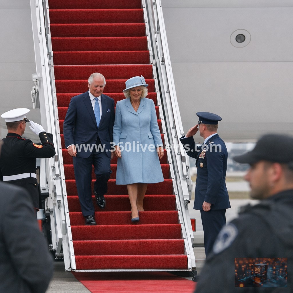 King Charles and Queen Camilla Proceed with US State Visit Amid Heightened Security