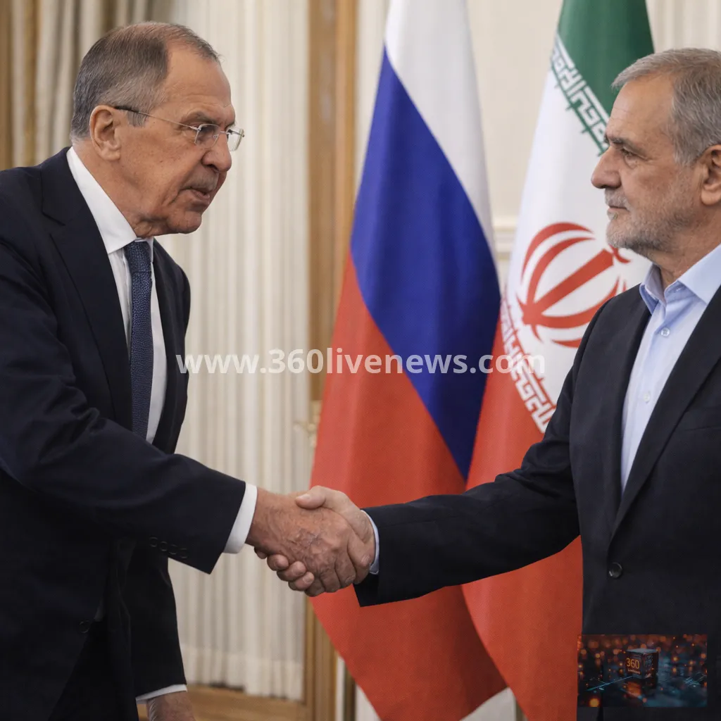 Lavrov arrives in Tehran for talks on US war and regional security