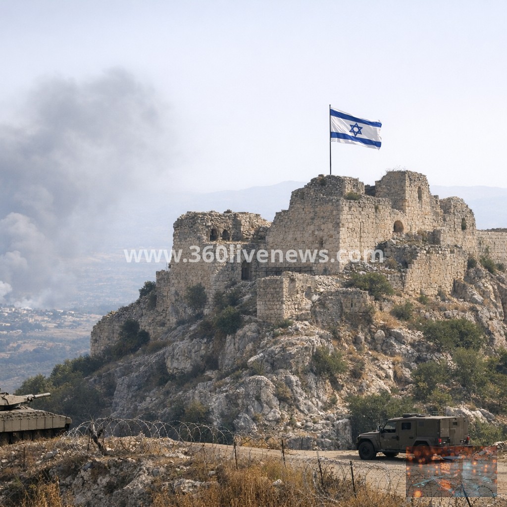 Israel expands ground offensive in southern Lebanon and says it has seized Beaufort Castle