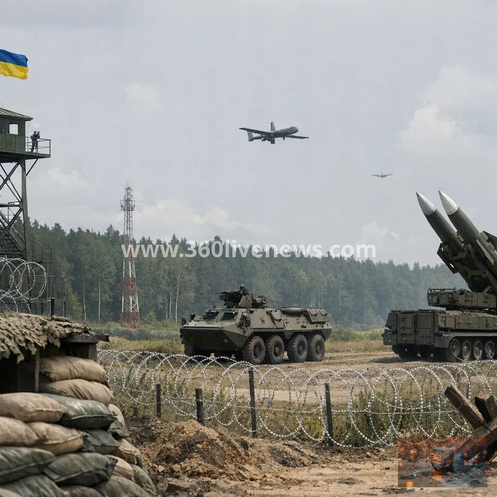 Ukraine reinforces northern border amid Belarus-linked drone concerns