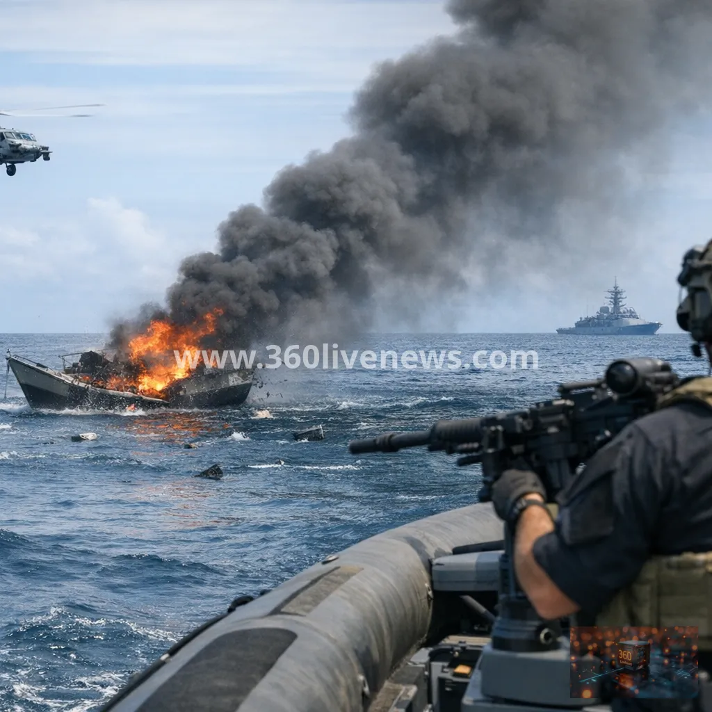 US says latest Caribbean boat strike killed three amid anti-drug campaign