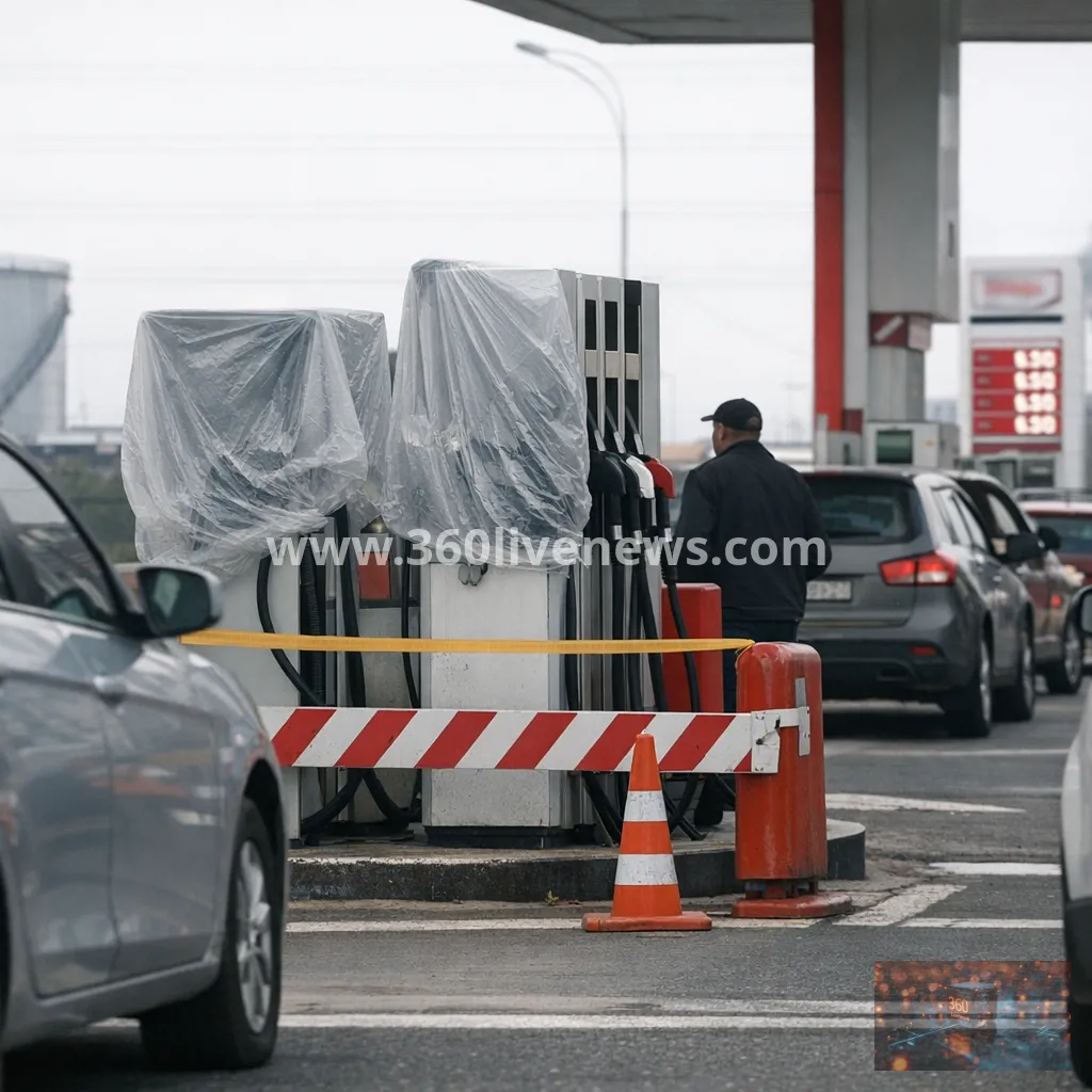 Ukraine's strikes on Russian fuel infrastructure deepen petrol shortages