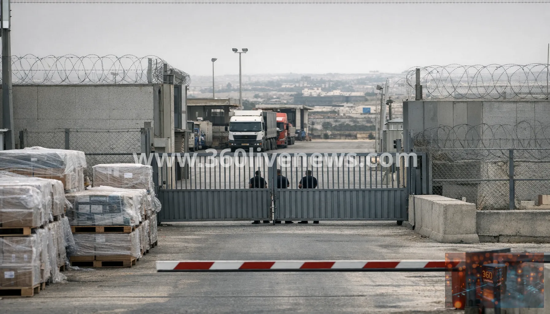 Israel says commercial goods have stopped entering Gaza amid tax dispute