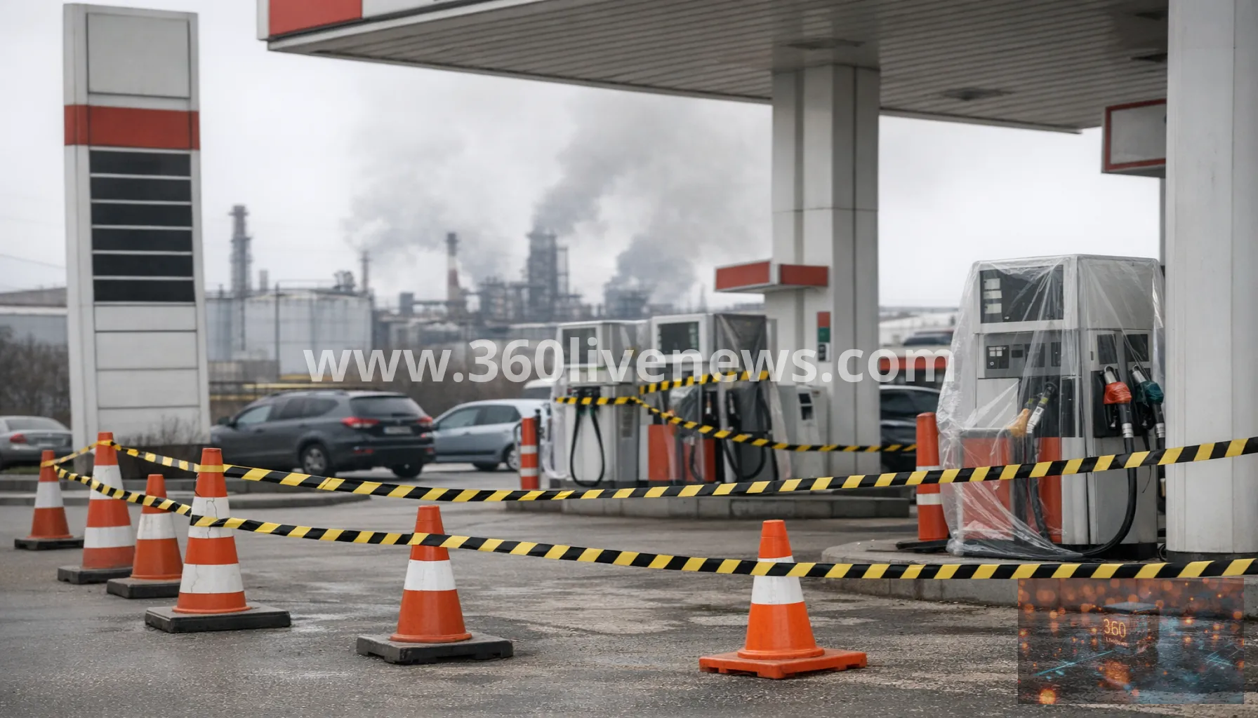 Russia fuel shortages deepen as Ukraine's refinery strike campaign bites for a second day