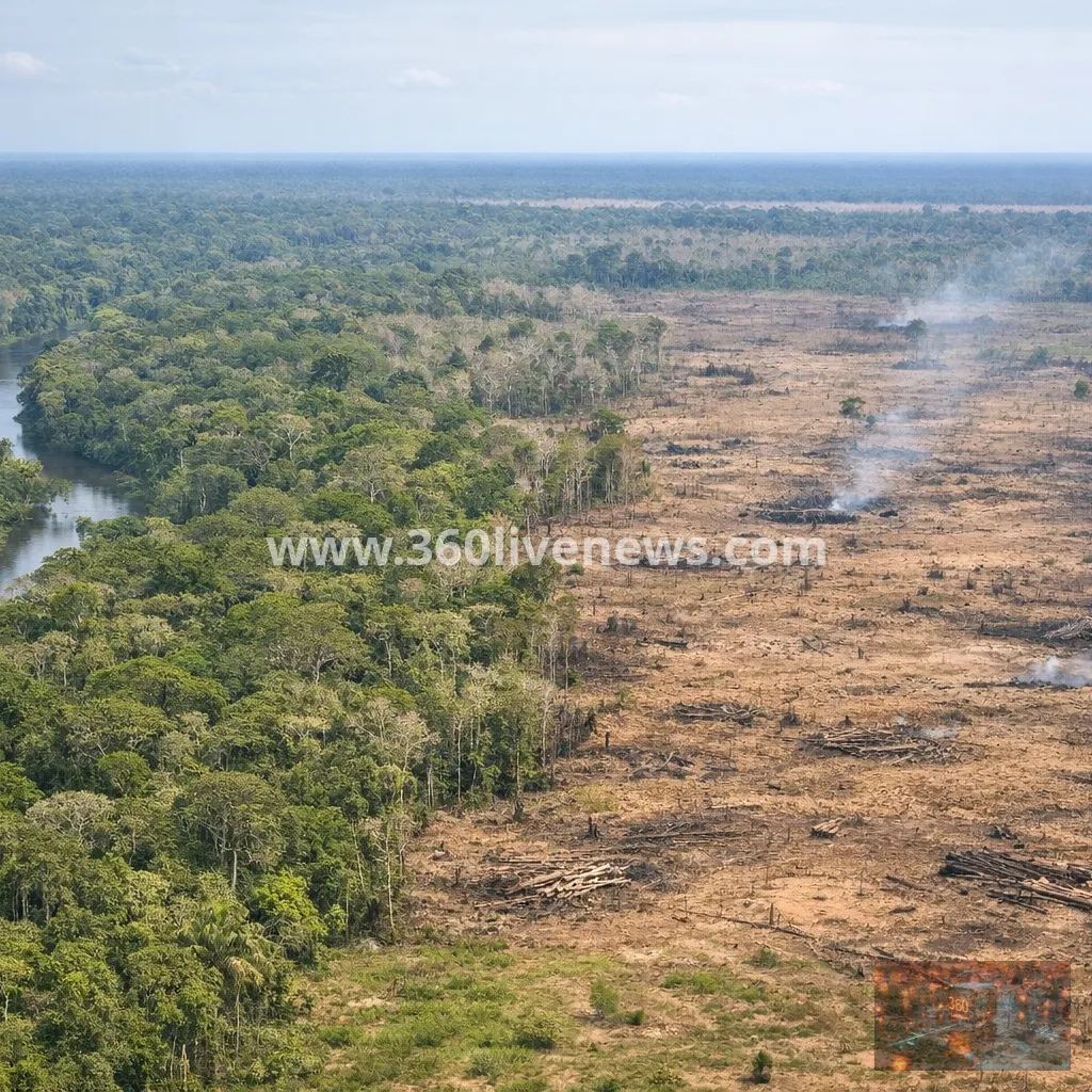 Brazil Amazon deforestation falls to lowest level in a decade under Lula