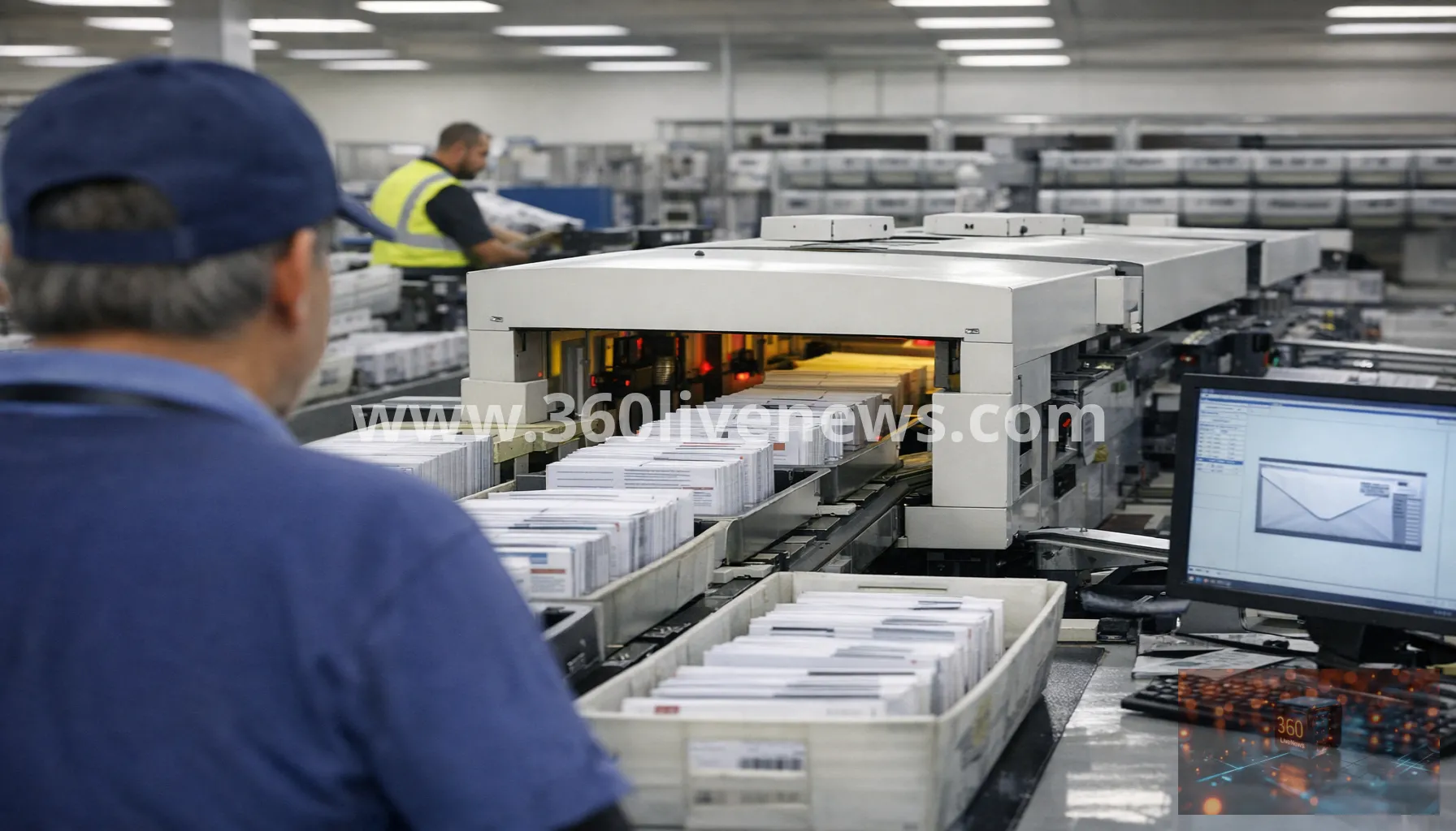 US Postal Service whistleblower warns new ballot system could disrupt midterm voting