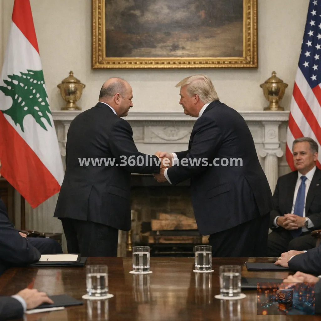 Lebanon's Aoun heads to Washington for Trump talks on Israel ceasefire and southern Lebanon