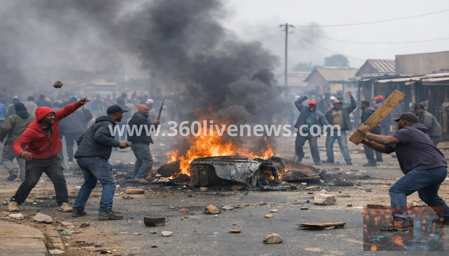 South Africa anti-migrant protests turn violent in Soweto and Durban