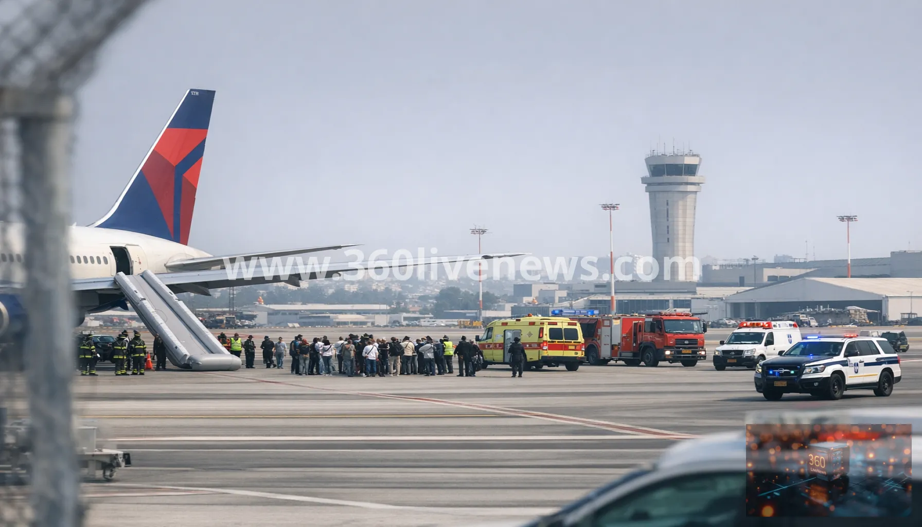 Delta flight evacuated at Ben Gurion Airport after anonymous bomb threat