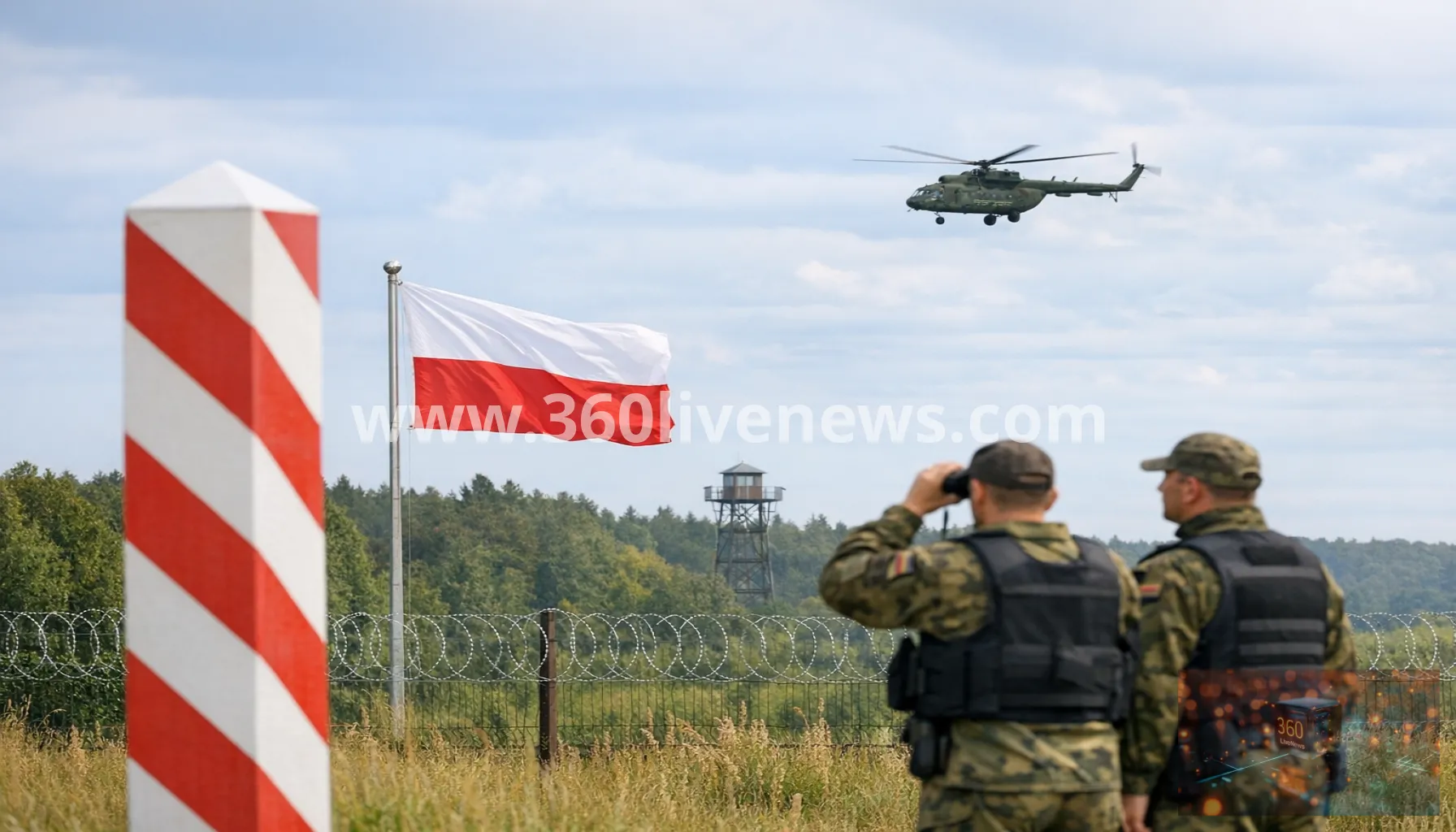 Poland says Russian military helicopter violated airspace near Kaliningrad