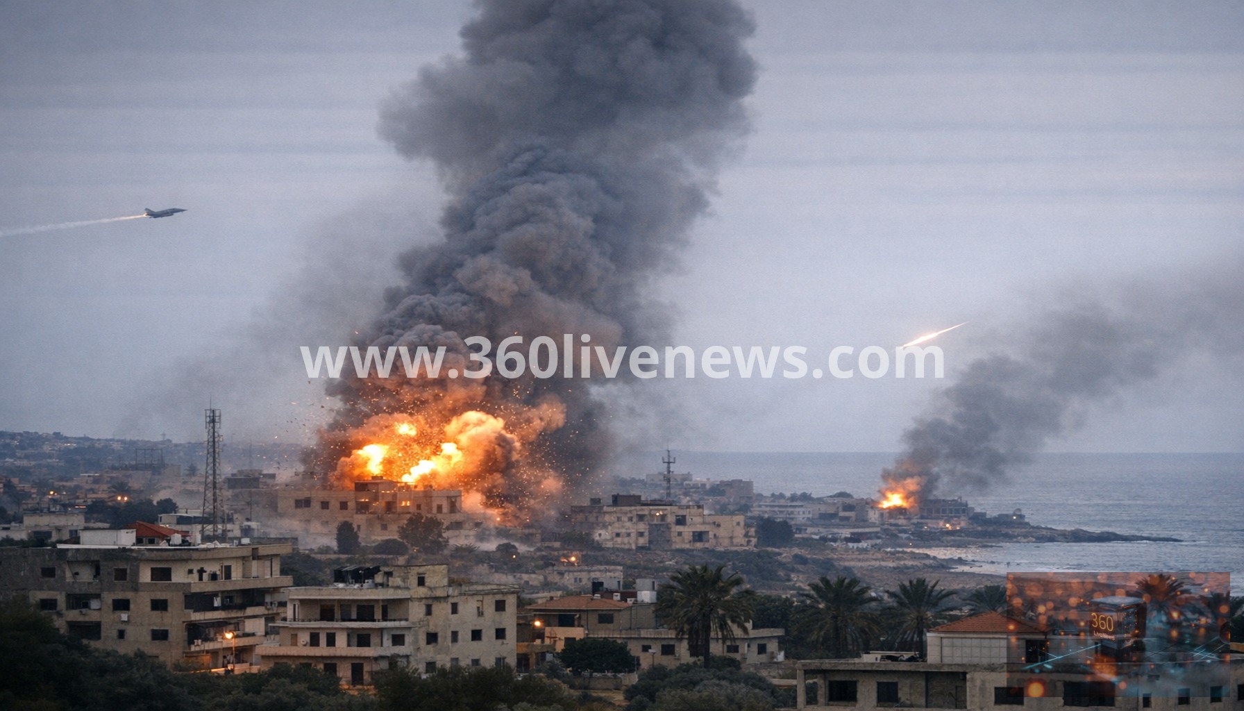 Israel begins strikes on Hezbollah infrastructure around Tyre after evacuation warning