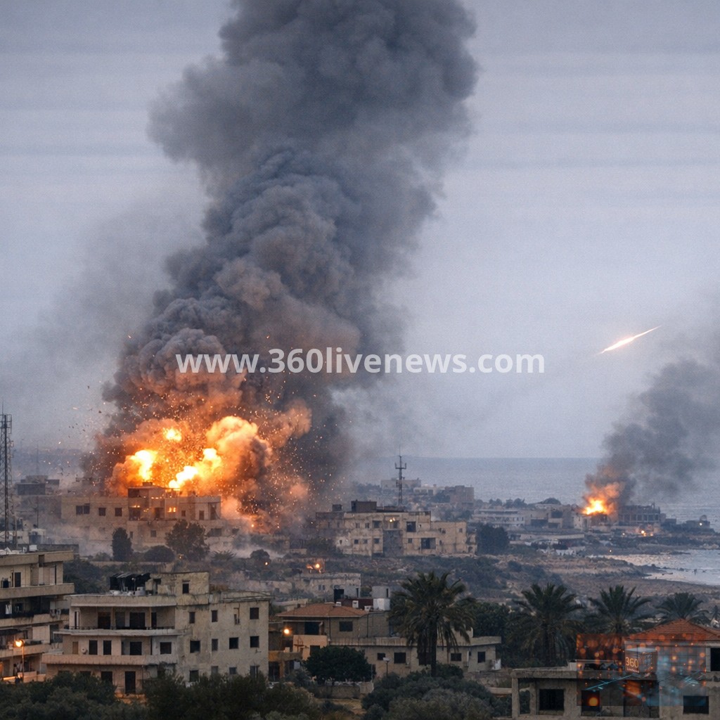 Israel intensifies strikes on Lebanon as ceasefire frays