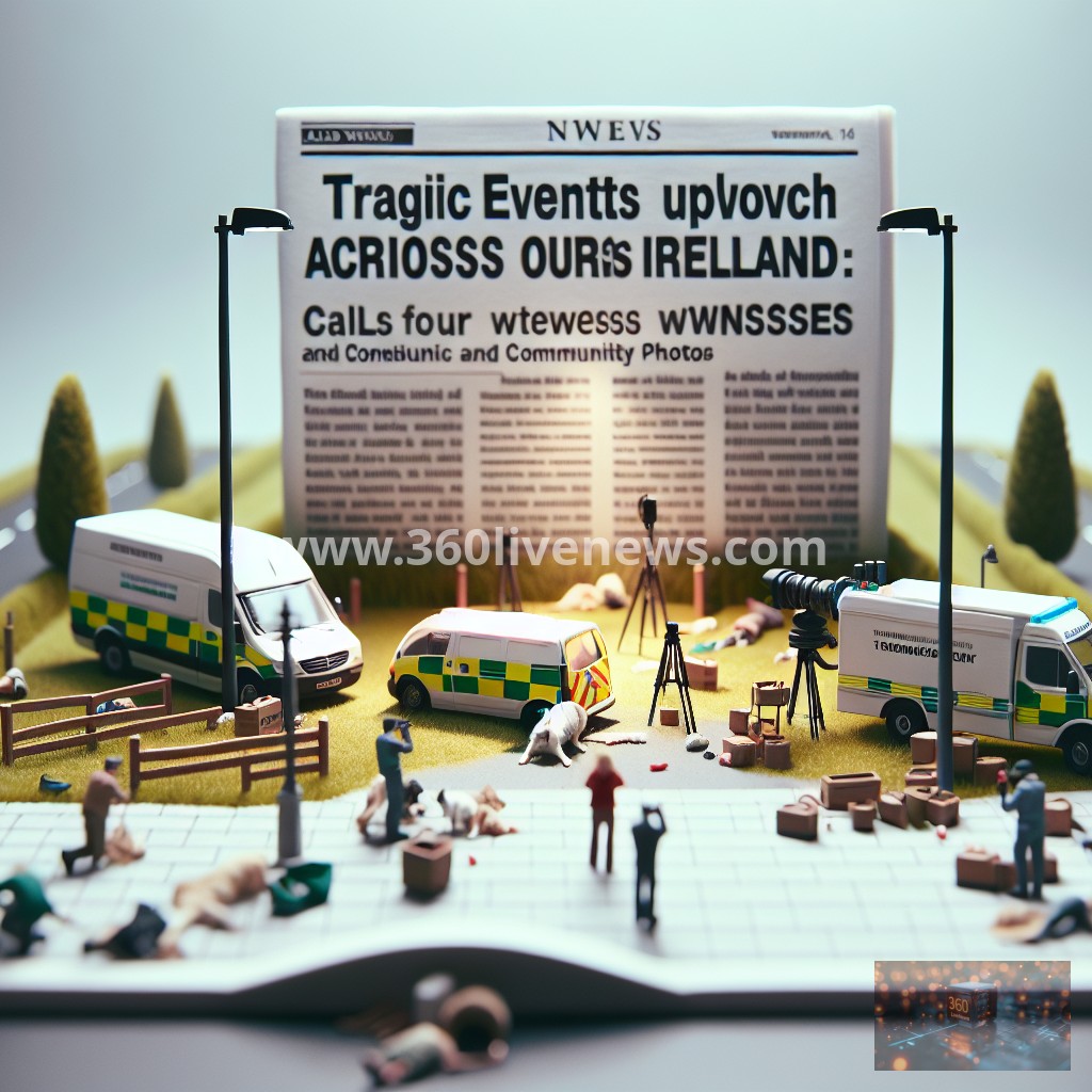 Tragic Events Unfold Across Ireland: Calls for Witnesses and Community Support