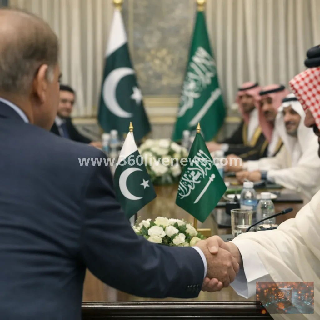 Pakistan's Shehbaz Sharif visits Saudi Arabia amid Gulf tensions