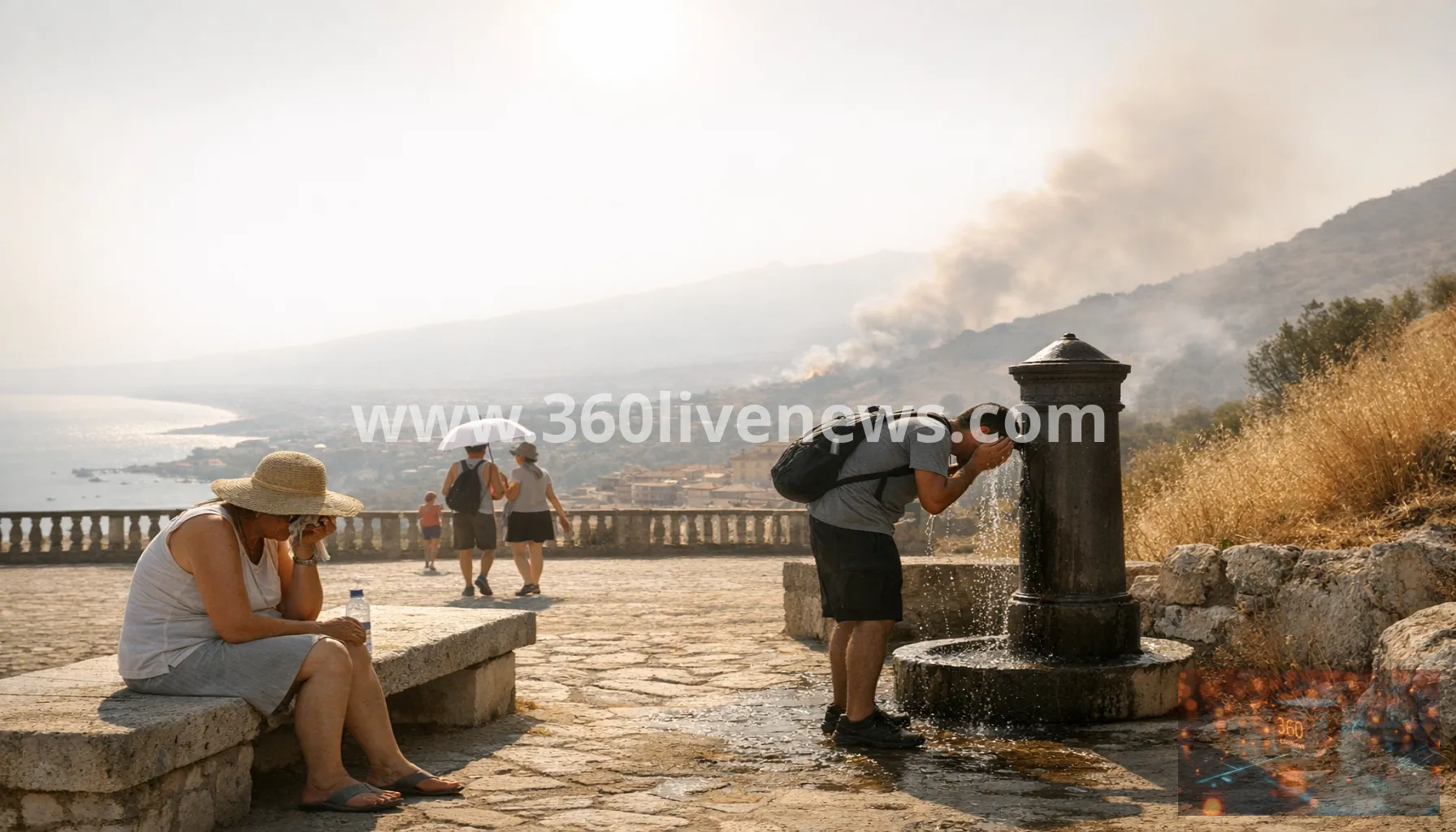 Deadly heatwave grips Italy and the Balkans as wildfire fears grow