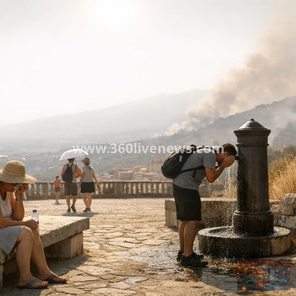 Deadly heatwave grips Italy and the Balkans as wildfire fears grow
