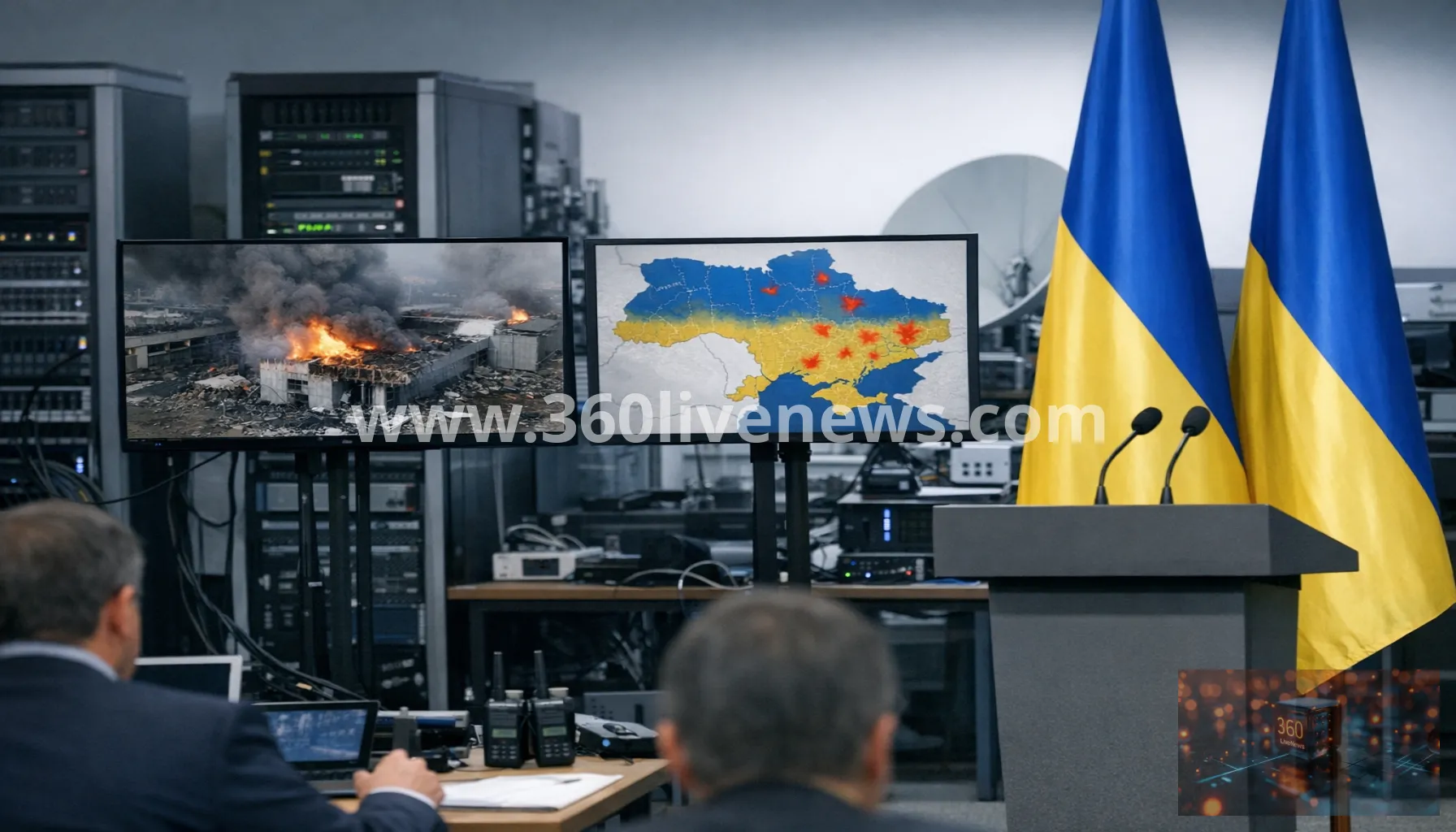 Ukraine says Russia widened attacks to hit data centres and internet providers