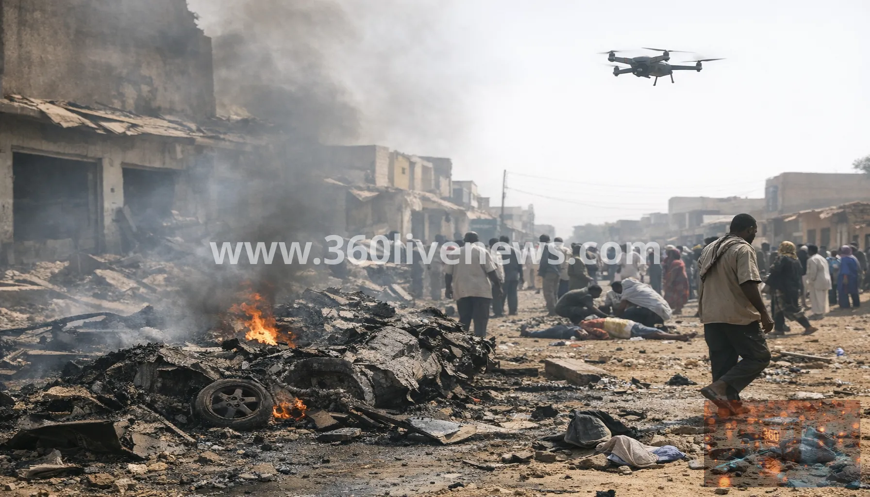 UN condemns sharp rise in drone strikes killing civilians in Sudan