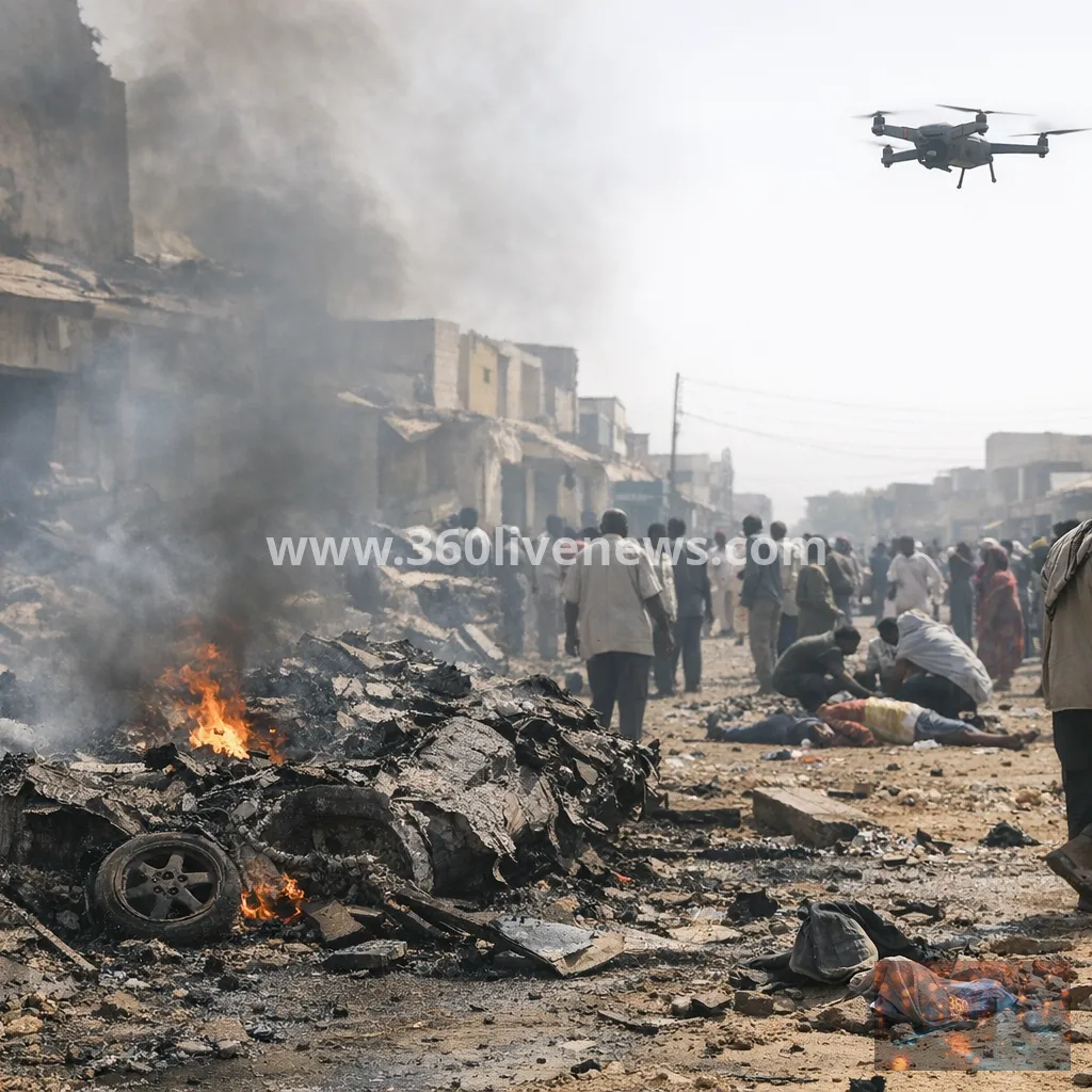 UN condemns sharp rise in drone strikes killing civilians in Sudan