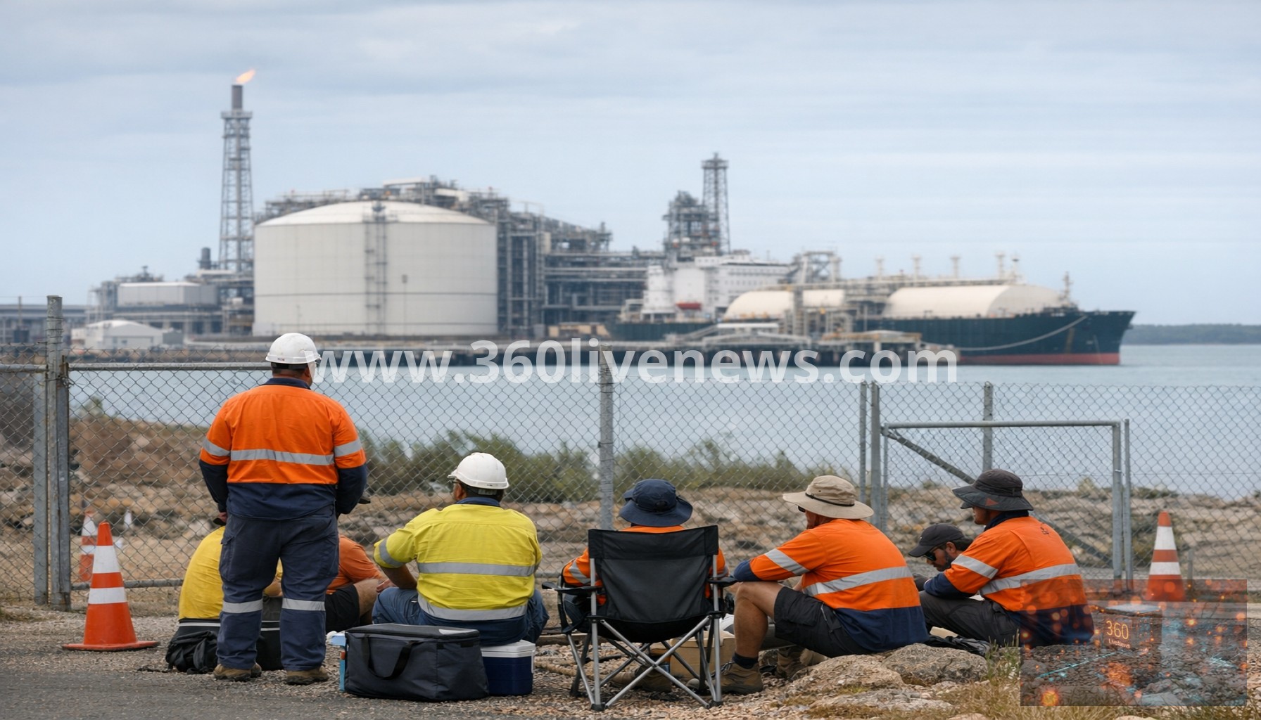 Workers strike at Inpex LNG facility in Darwin after pay talks stall