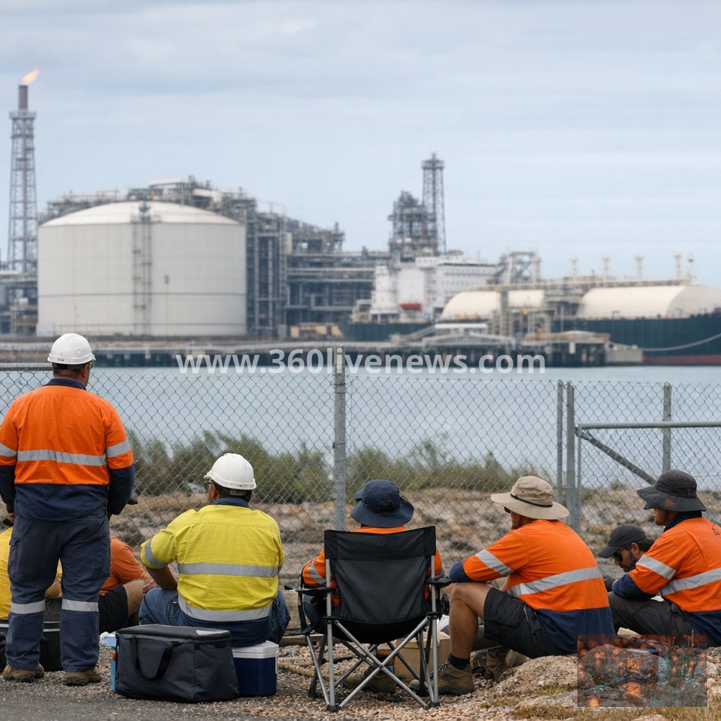 Workers strike at Inpex LNG facility in Darwin after pay talks stall