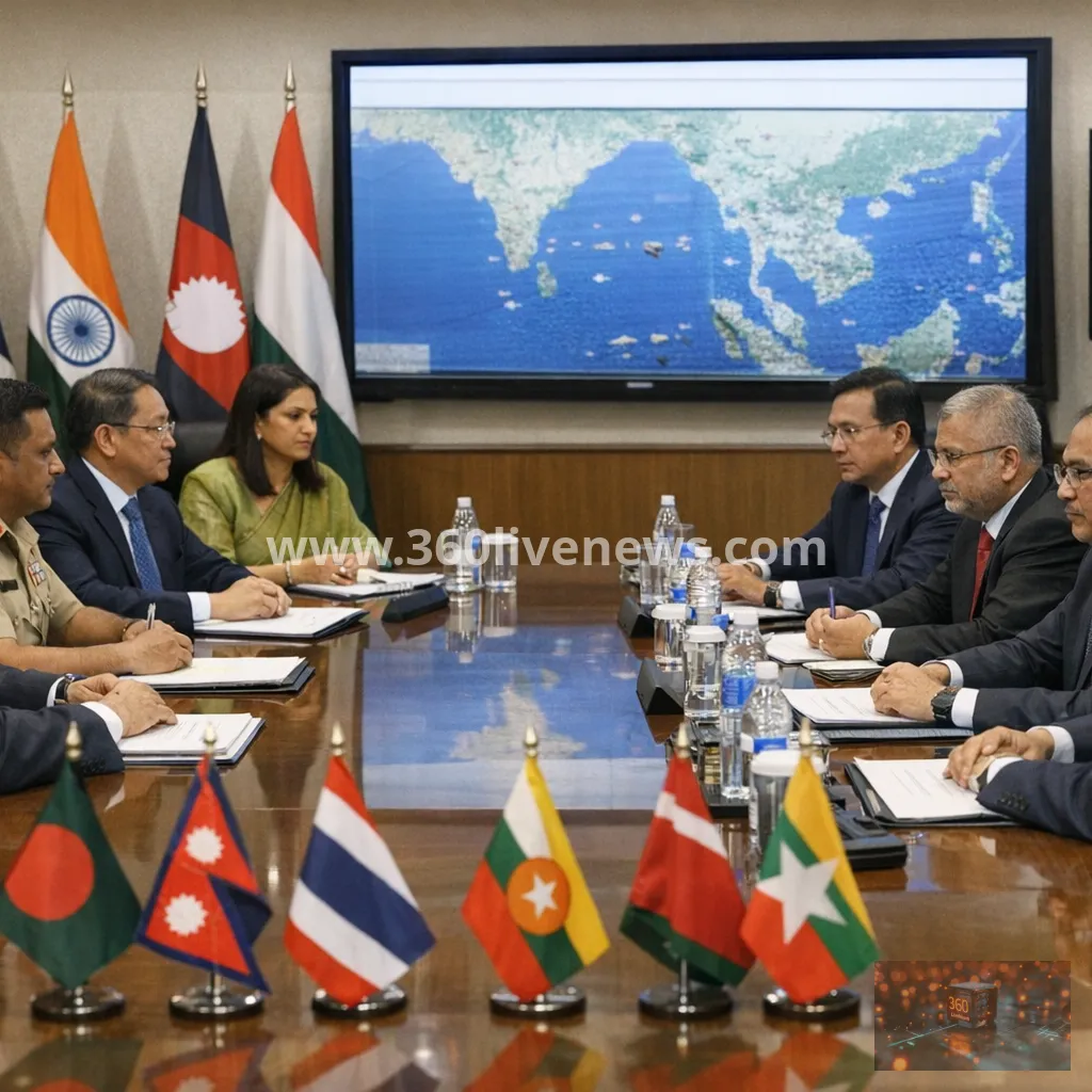 BIMSTEC security chiefs agree on joint action against terror and maritime threats in New Delhi