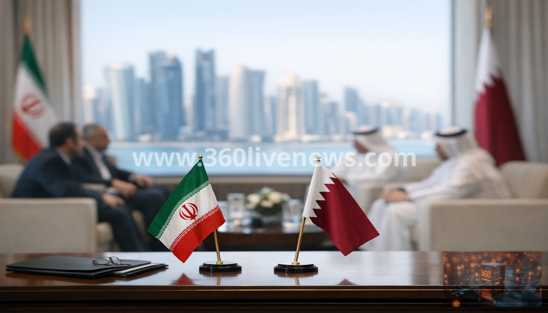 Iran delegation in Doha for talks on frozen assets and Hormuz concerns