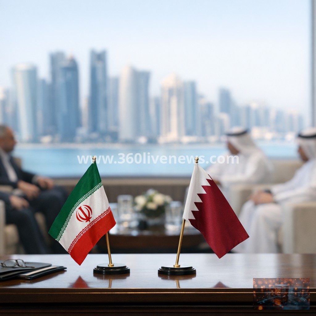 Iran delegation in Doha for talks on frozen assets and Hormuz concerns