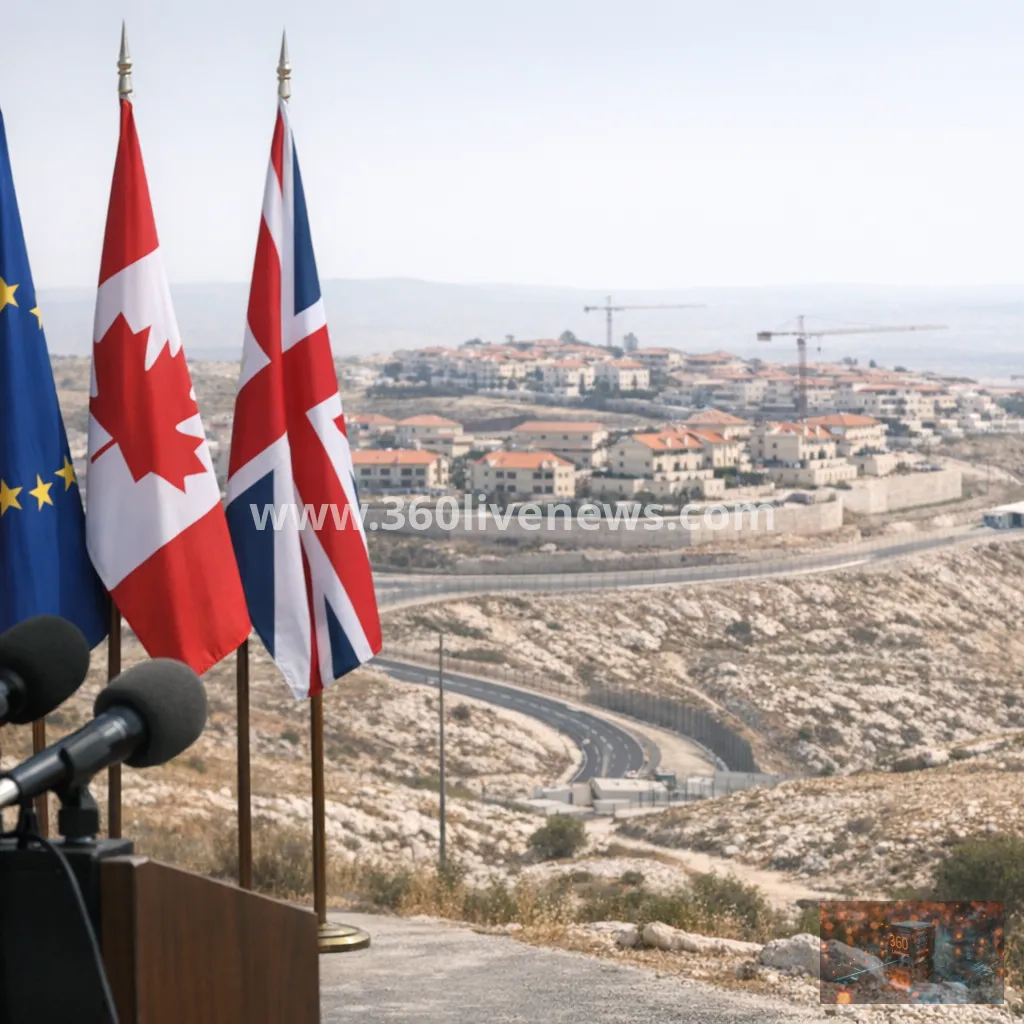 Western powers condemn Israel's E1 West Bank settlement plan